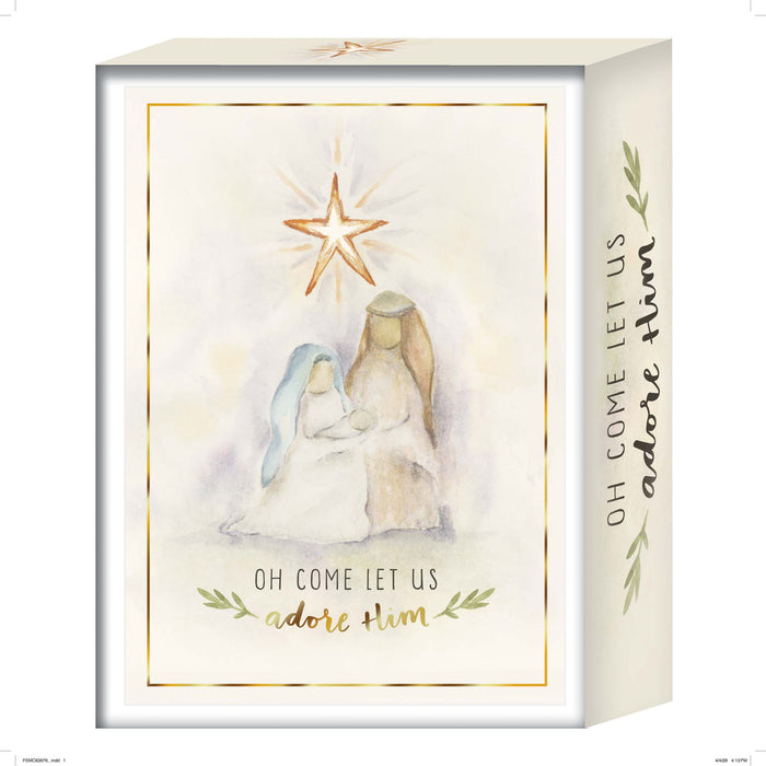 Box of Christmas cards