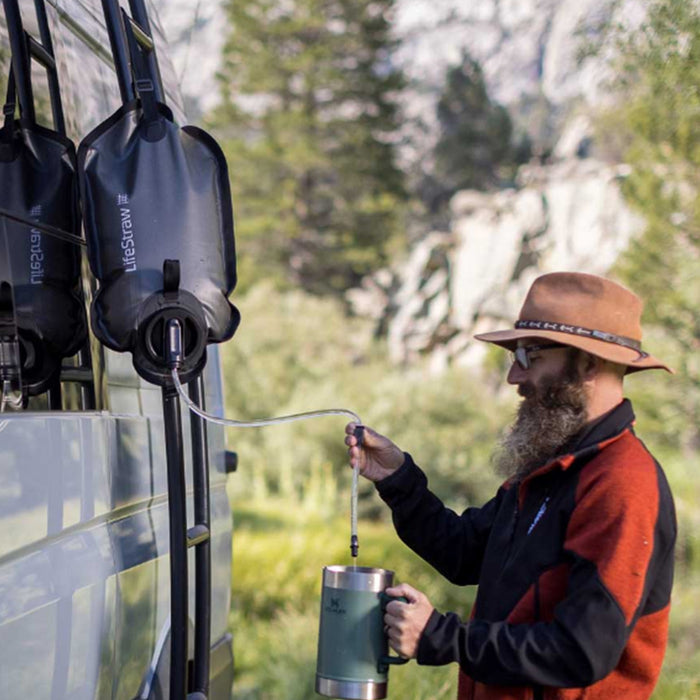 Lifestraw Peak Series Gravity Filter System, 5L- in use on van