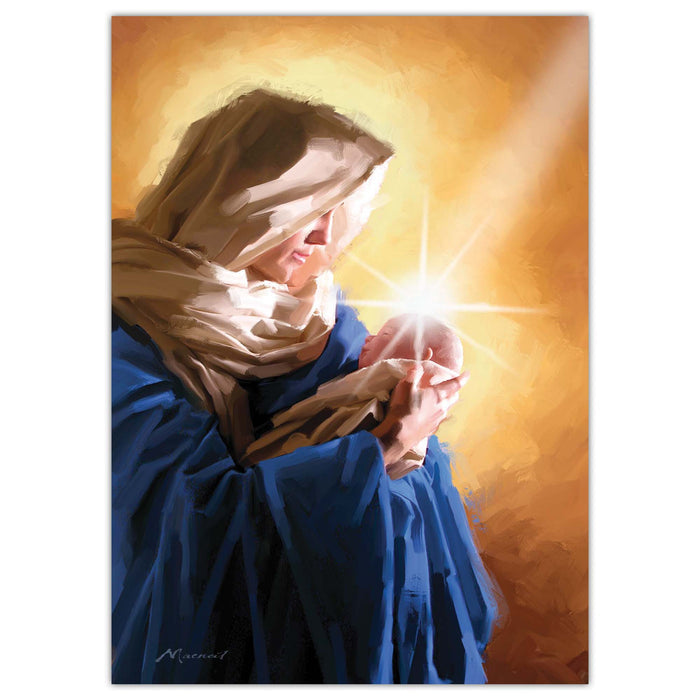 Madonna and Child | Shared Blessings Christian Christmas Cards, 18 Count, 5 x 7 Inch