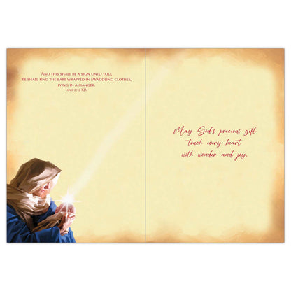 Madonna and Child | Shared Blessings Christian Christmas Cards, 18 Count, 5 x 7 Inch