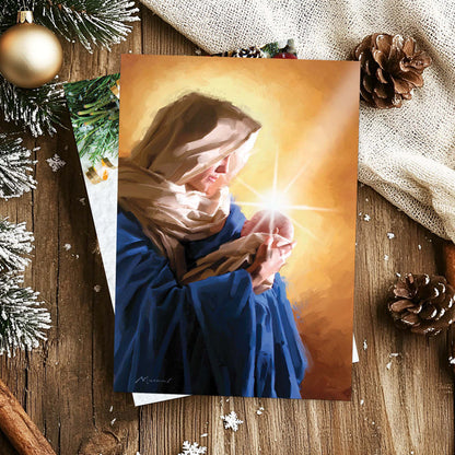 Madonna and Child | Shared Blessings Christian Christmas Cards, 18 Count, 5 x 7 Inch