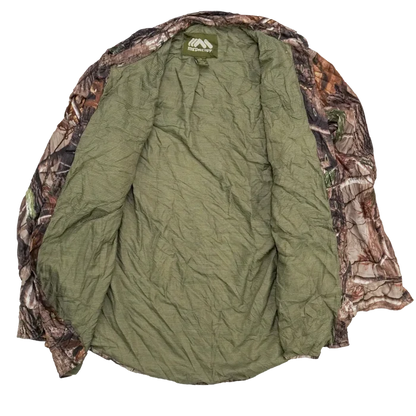 Medalist Realtree Camo Lined Hunting Shirt - Medium - Army & Outdoors - Field Shirts