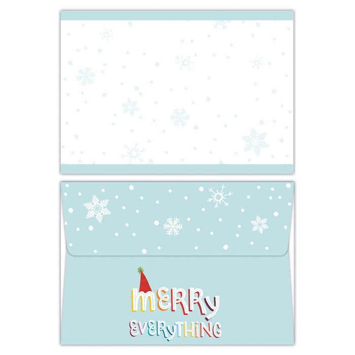 Merry Everything Happy Always Christmas Cards by Crown Point Graphics