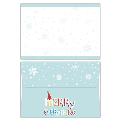 Merry Everything Happy Always Christmas Cards by Crown Point Graphics
