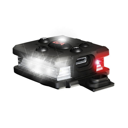 Micro Series White/Red Wearable Safety Light