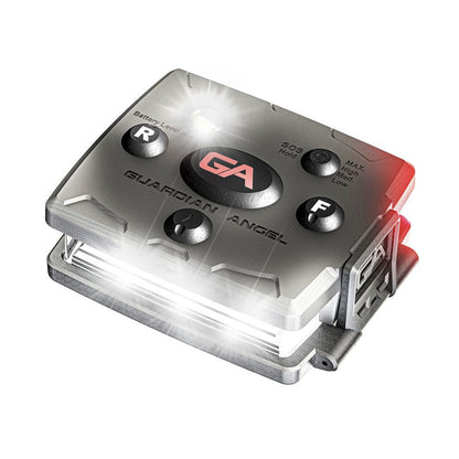 Micro Series White/Red Wearable Safety Light