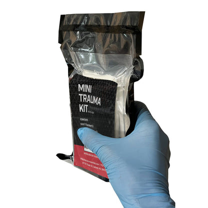 Mini Trauma Kit, in hand side