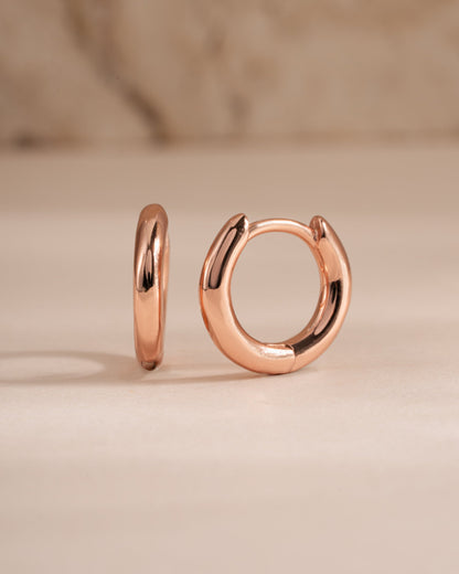 8mm Minimalist Small Hoop Earrings
