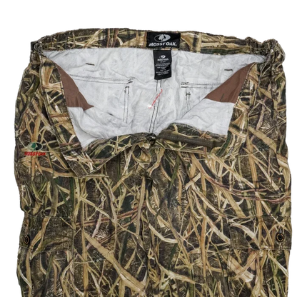 Mossy Oak Blades Camo Field Trousers - Large - Army & Outdoors - Combat Trousers