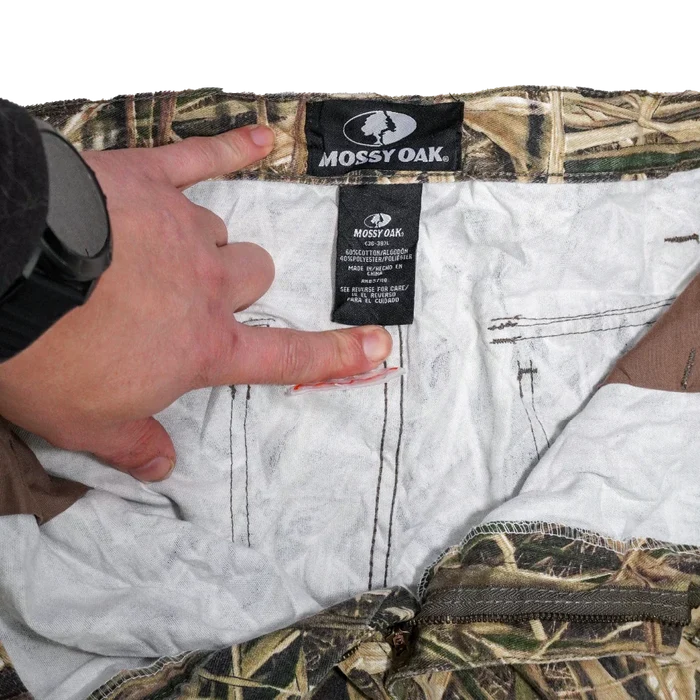 Mossy Oak Blades Camo Field Trousers - Large - Army & Outdoors - Combat Trousers
