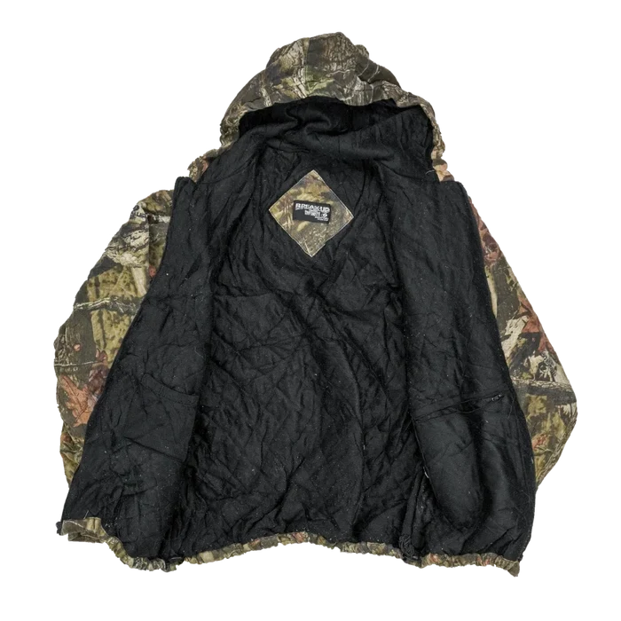 Mossy Oak Break Up Camo Lined Jacket - Medium - Army & Outdoors - Field Jackets