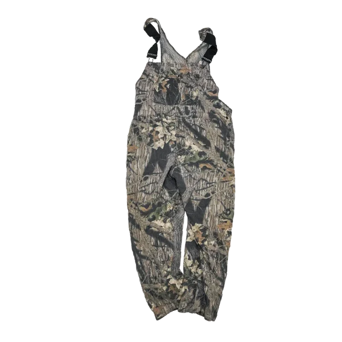 Mossy Oak Camo Bib Overalls - Large - Army & Outdoors - Overalls