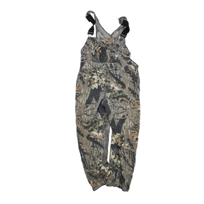 Mossy Oak Camo Bib Overalls - Large - Army & Outdoors - Overalls
