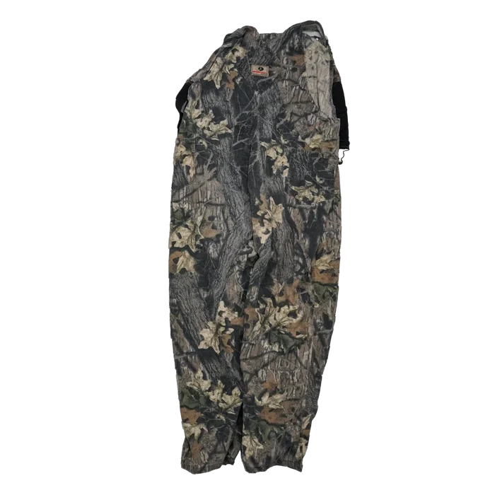 Mossy Oak Camo Bib Overalls - Large - Army & Outdoors - Overalls