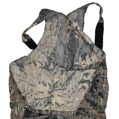 Mossy Oak Camo Bib Overalls - Large - Army & Outdoors - Overalls