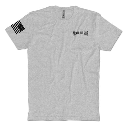 YS / Heather Grey with Black Ink