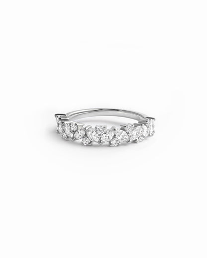 4mm Multi Stone Ring