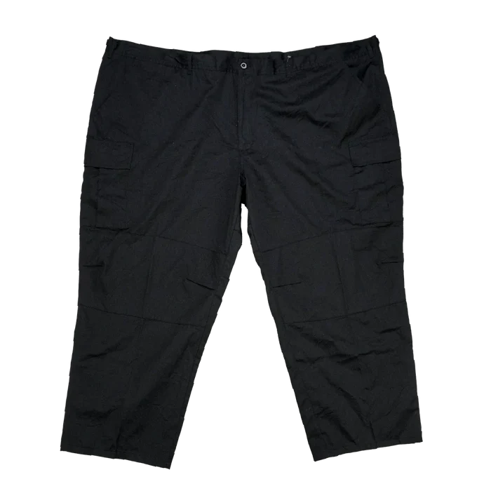 National Patrol Black BDU Trousers - 6XLarge, Item 2 - Army & Outdoors - Combat Trousers