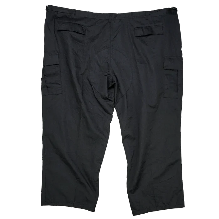 National Patrol Black BDU Trousers - 6XLarge, Item 2 - Army & Outdoors - Combat Trousers