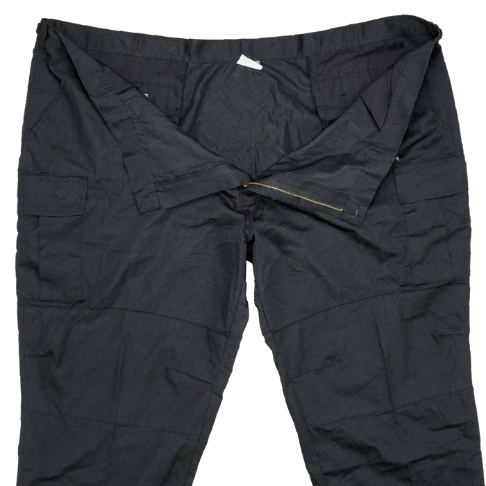 National Patrol Black BDU Trousers - 6XLarge, Item 2 - Army & Outdoors - Combat Trousers