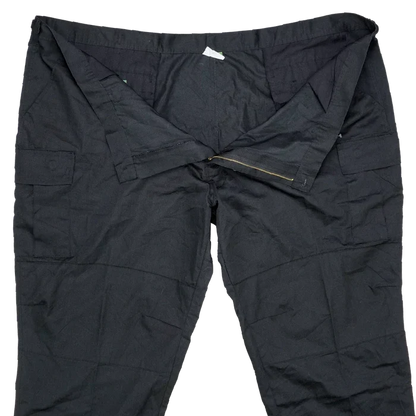 National Patrol Black BDU Trousers - 6XLarge, Item 2 - Army & Outdoors - Combat Trousers