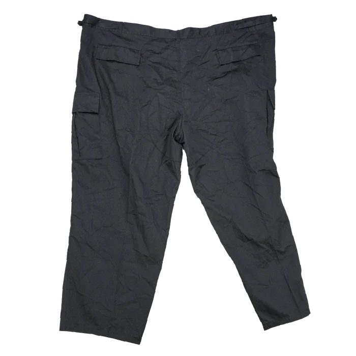 National Patrol Black BDU Trousers - 6XLarge - Army & Outdoors - Combat Trousers