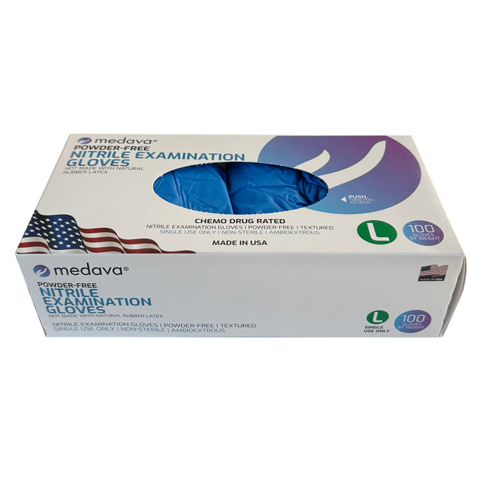 Nitrile Exam Gloves, open