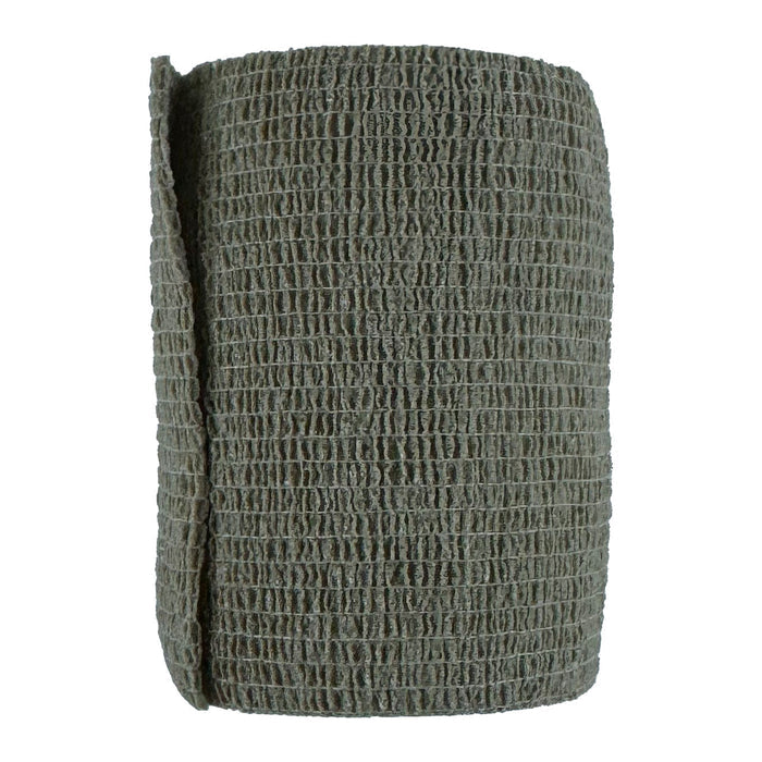 OD Green Cohesive Wrap, rolled