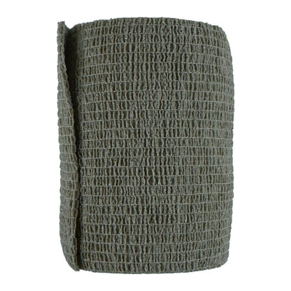 OD Green Cohesive Wrap, rolled
