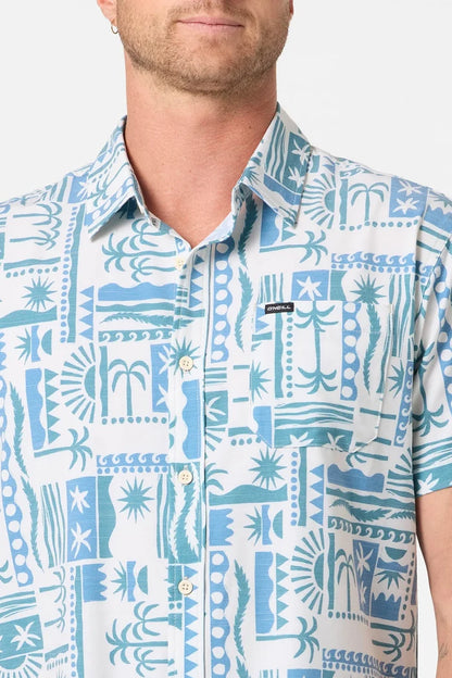 O'NEILL UPF SLUB STANDARD SS WOVEN SHIRT