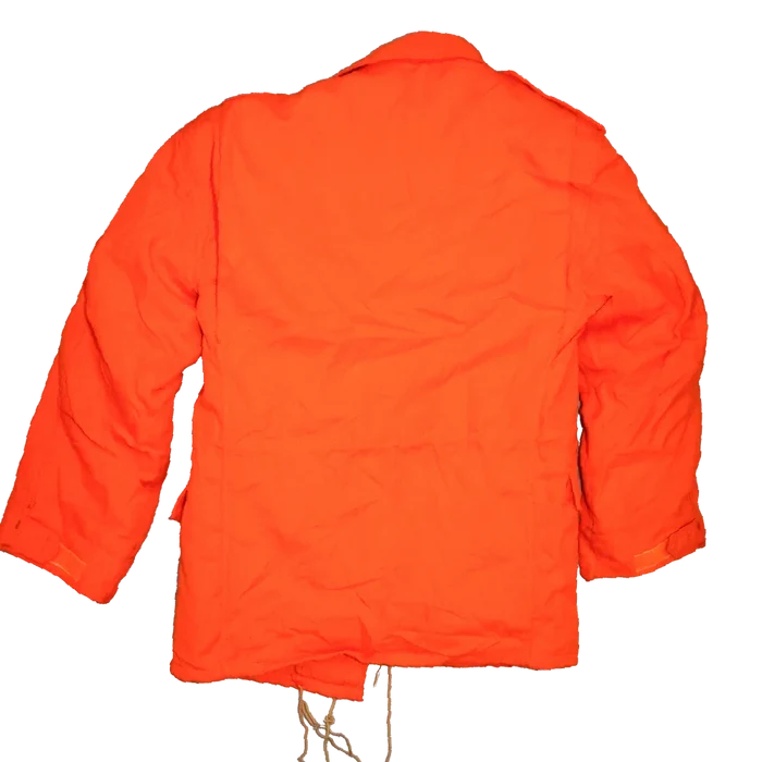 Orange M65 Field Jacket with Liner - Small - Army & Outdoors - Field Jackets