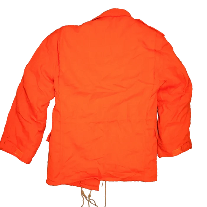 Orange M65 Field Jacket with Liner - Small - Army & Outdoors - Field Jackets