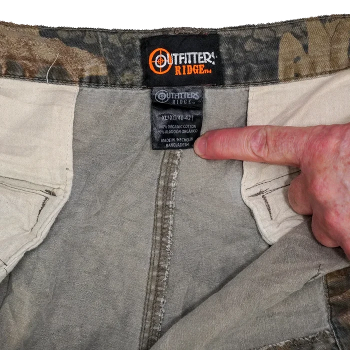 Outfitters Ridge Realtree Camo Field Trousers - XLarge - Army & Outdoors - Combat Trousers