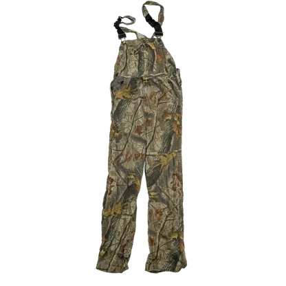 Outfitters Ridge Realtree Camo Kids Bib Overalls - 2XLarge - Army & Outdoors - Overalls