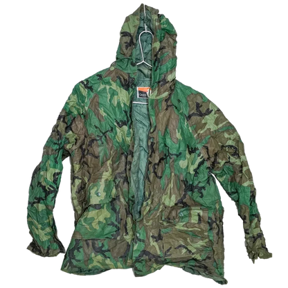 Ozark Trail Woodland PVC Rain Jacket - Large - Army & Outdoors - Rain Jackets