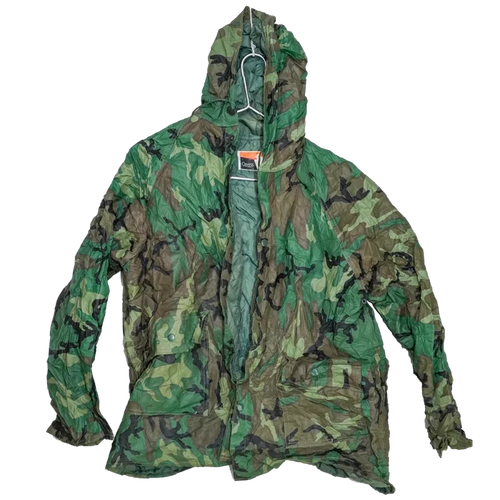 Ozark Trail Woodland PVC Rain Jacket - Large - Army & Outdoors - Rain Jackets