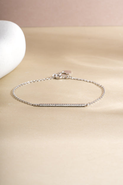 Pavé Bar Bracelet