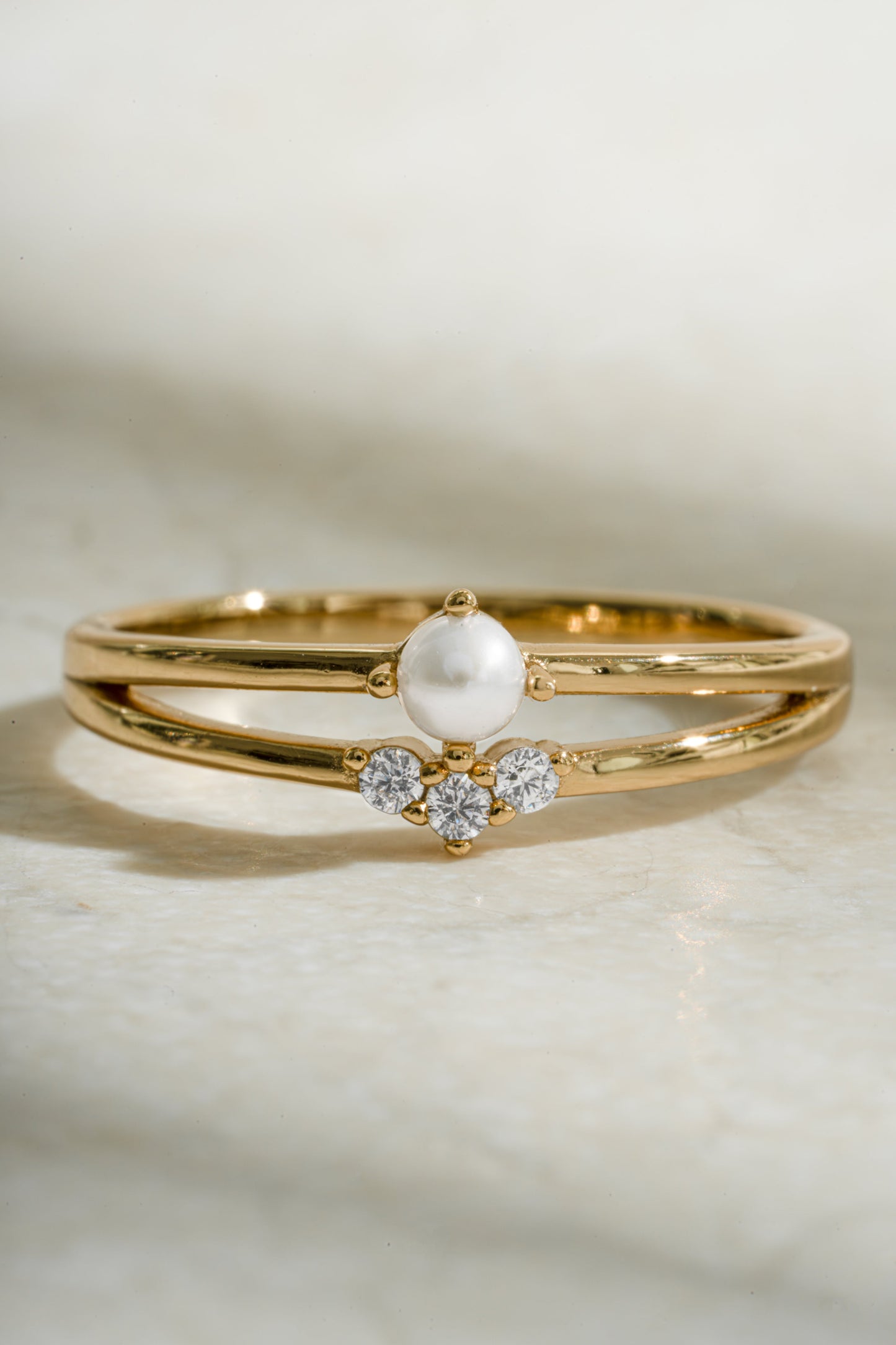 Pearl Ring Set
