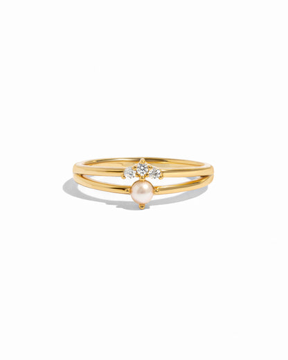 Pearl Ring Set