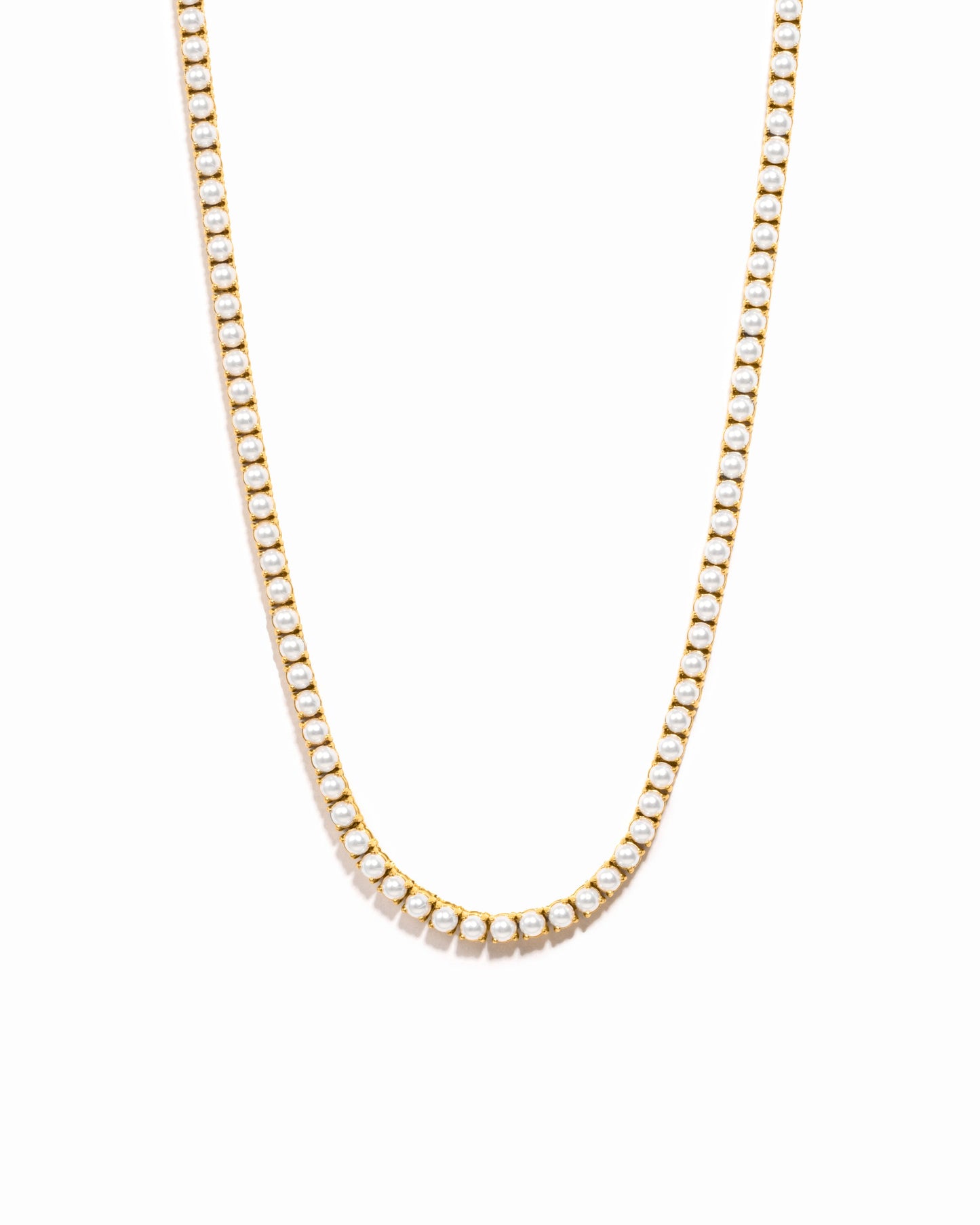 Pearl Tennis Necklace