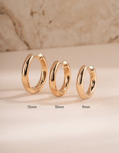 9mm Sylvia Hoops