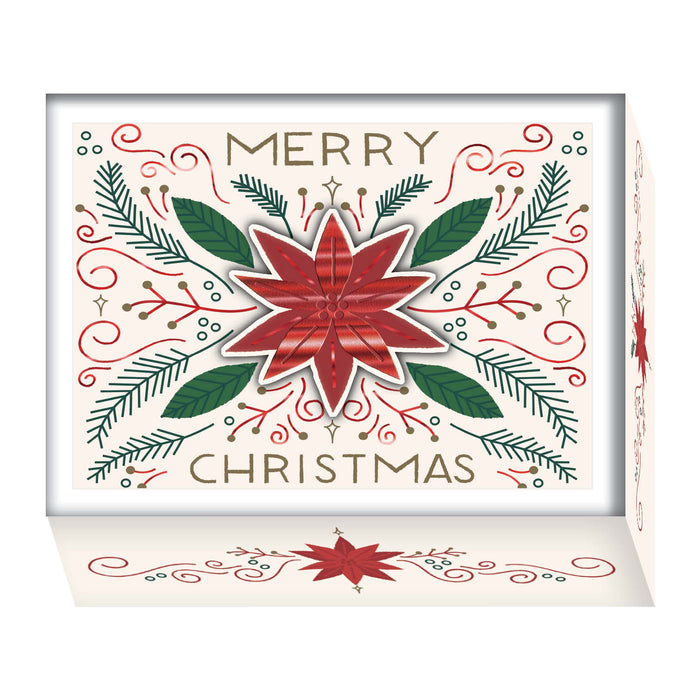 box of christmas cards