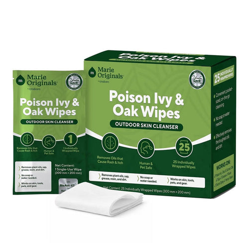 Poison Ivy & Oak Wipes (25 Sachets)