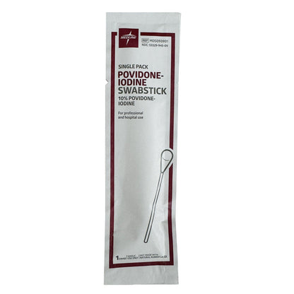 Povidone Iodine Swab Sticks, front