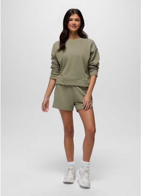 PRANA DREAM TERRY CREW SWEATSHIRT
