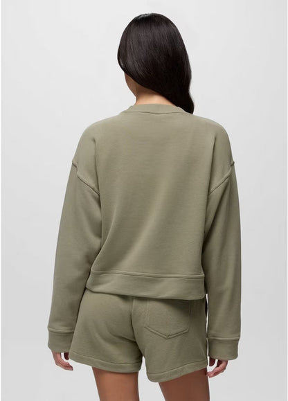 PRANA DREAM TERRY CREW SWEATSHIRT