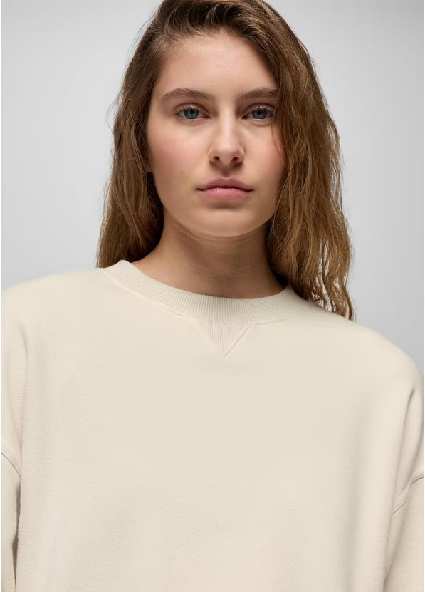 PRANA DREAM TERRY CREW SWEATSHIRT