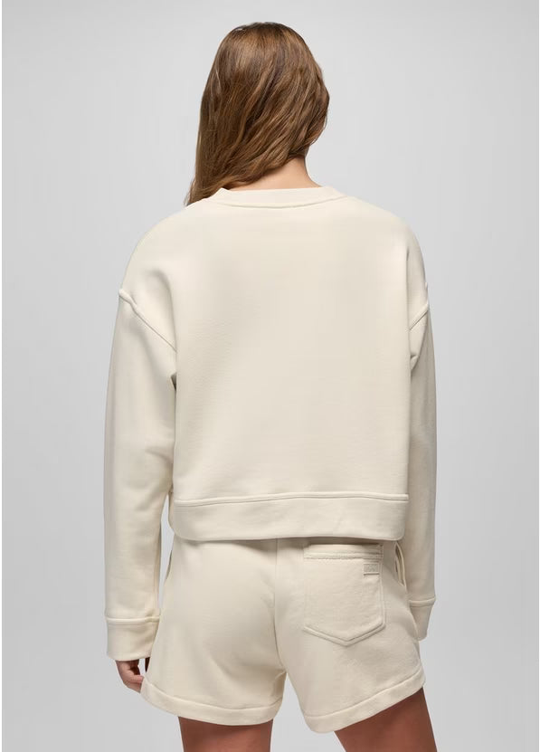 PRANA DREAM TERRY CREW SWEATSHIRT