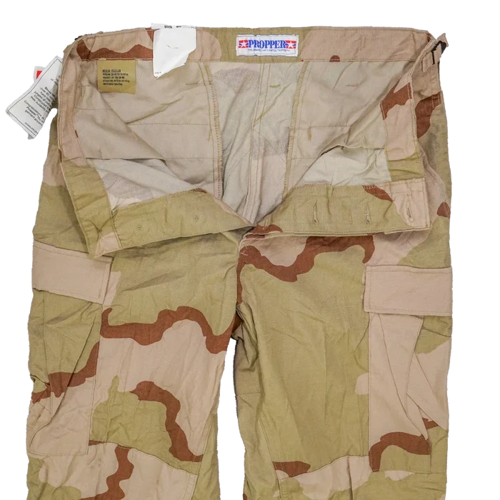 Propper 3 Colour Desert Ripstop BDU Trousers - Medium - Army & Outdoors - Combat Trousers
