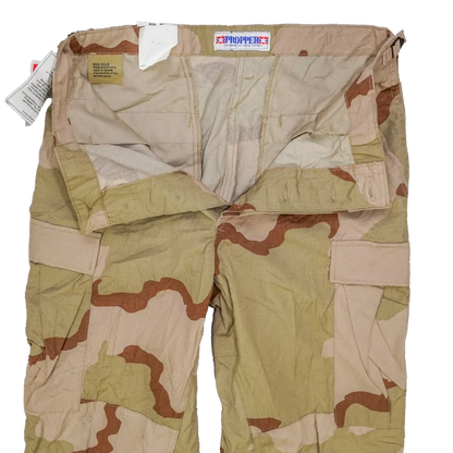 Propper 3 Colour Desert Ripstop BDU Trousers - Medium - Army & Outdoors - Combat Trousers